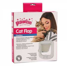 Pawise Beyaz 24x29 cm Kedi Kapısı