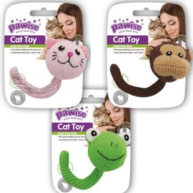 Pawise Catnipli 12 Cm Sesli Örme Kedi Oyuncağı