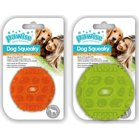 Pawise Dikenli Sesli Top 6.5 cm Köpek Oyuncağı