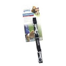 Pawise Dog Comp. Control L 1.5 cm x 72" Siyah Köpek Tasması