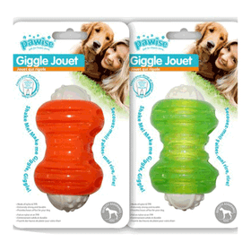 Pawise Giggle Jouet Sesli Kauçuk Kemik 12 cm Köpek Oyuncağı