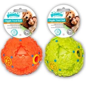 Pawise Giggle Ödül Topu 9 cm Köpek Oyuncağı