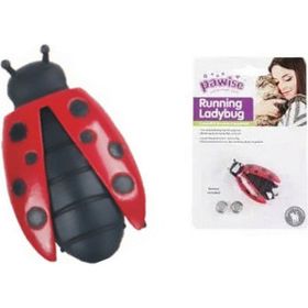 Pawise Kırmızı/Siyah Kurmalı Uğur Böceği Kedi Oyuncağı