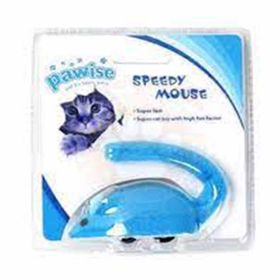Pawise Mavi 8 cm Kurmalı Fare Kedi Oyuncağı