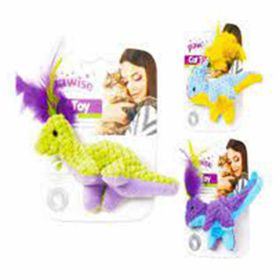 Pawise Meow Meow Life Dinosaur Kumaş Kedi Oyuncağı