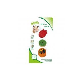 Pawise No 1 Ahşap Lif Yenebilir Kemirme Oyuncağı
