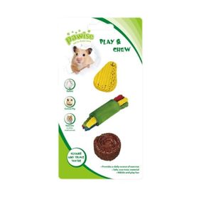 Pawise No 4 Ahşap Lif Yenebilir Kemirme Oyuncağı