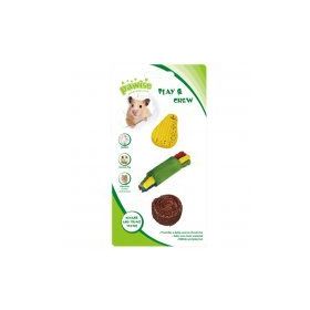 Pawise No 4 Ahşap Lif Yenebilir Kemirme Oyuncağı