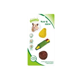 Pawise No:4 Ahşap ve Lif Yenilebilir Kemirme Oyuncağı