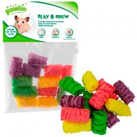 Pawise Pirinç Patlaklı 17 gr Renkli Kemirme Blokları