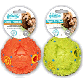 Pawise Sesli Mama Ödül Topu 9 cm Köpek Oyuncakları