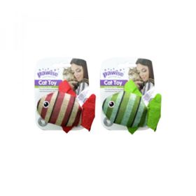 Pawise Striped Cat Toy-Balık Kedi Oyuncağı