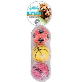 Pawise Sünger Top 19,5 cm 3 Adet Köpek Oyuncağı