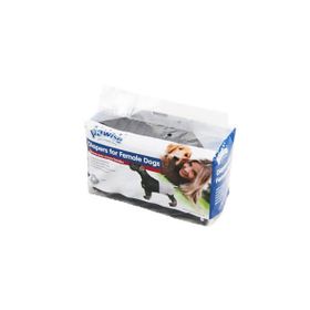 Pawise Xl Boy Siyah 12 Adet Köpek Alt Bağlama Bezi