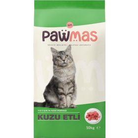 Pawmas 10 kg Kuzu Etli Kedi Maması
