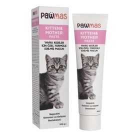 Pawmas Kitten Mother Paste Yavru Bağışıklık Destekleyici 100 gr Kedi Macunu