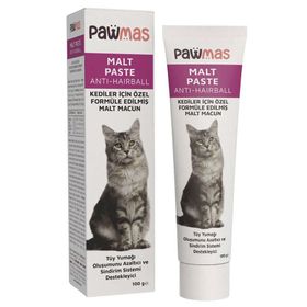 Pawmas Malt Paste Anti-Hairball Tüy Yumağı Kontrol 100 gr Kedi Macunu