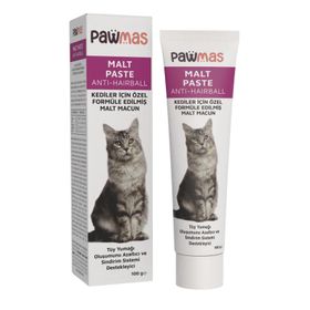 Pawmas Malt Paste Anti-Hairball Tüy Yumağı Kontrol 100 gr Kedi Macunu