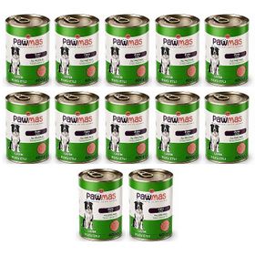 Pawmas Pate Kuzu Etli 12x400 gr Yetişkin Konserve Köpek Maması