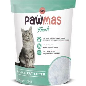 Pawmas Silika Fresh 3.4 lt Kedi Kumu
