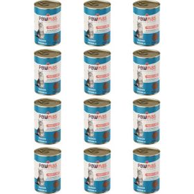 Pawmas Somonlu Kısırlaştırılmış 400x12 gr Yetişkin Kedi Konservesi