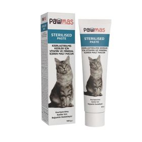 Pawmas Sterilised Kısırlaştırılmış Bağışıklık Destekleyici 100 gr Kedi Macunu