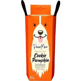 Pawmax 80 gr Cookie Pumpkin Balkabak ve Muzlu Köpek Ödül Maması