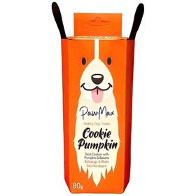 Pawmax 80 gr Cookie Pumpkin Balkabak ve Muzlu Köpek Ödül Maması