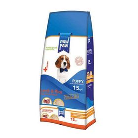 Pawpaw Kuzu Pirinçli 15 kg Yavru Köpek Maması