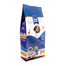 Pawpaw Kuzu ve Pirinçli 15 kg Yavru Köpek Maması