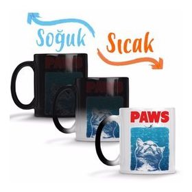 Paws Jaws Horror Korku Film Movie Spielberg Crossover Sihirli Porselen Kupa