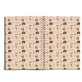 Paytak Moda PYTKDT0257 A5 Desenli Tasarım Çizgisiz Spiralli Defter