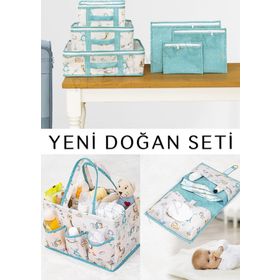 Pazar Kapısı Mavi Baby Alt Bakim Çantasi