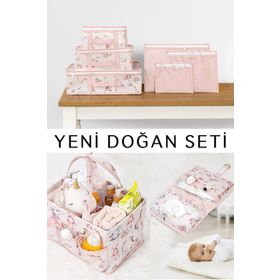 Pazar Kapısı Pembe Baby Alt Bakim Çantası