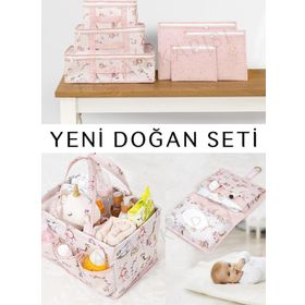 Pazar Kapısı Pembe Baby Alt Bakim Çantası
