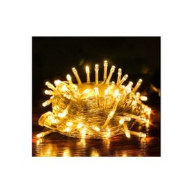 Pazarız 10 mt 100 Ledli Dekoratif Günışığı Peri Led 8 Mod 220 V Yılbaşı Ağacı Süsü