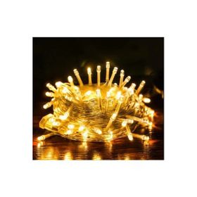 Pazarız 10 mt 100 Ledli Dekoratif Günışığı Peri Led 8 Mod 220 V Yılbaşı Ağacı Süsü