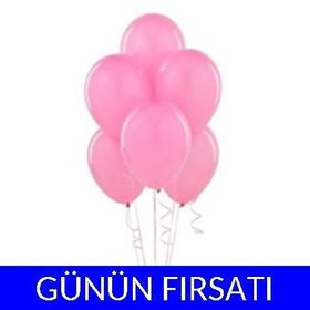 Pazarız 100 Adet Pembe Balon