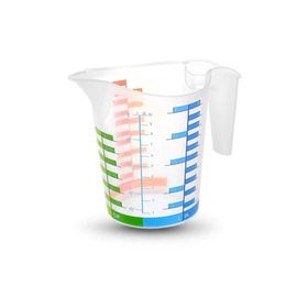 Pazarız 1000 ml Plastik Dereceli Renkli Ölçü Kabı