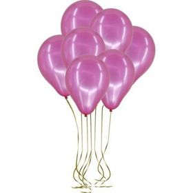 Pazarız 100lü Lateks Metalik Fuşya Balon