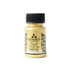 Pazarız 136 Rich Gold 50 ml Cadence Dora Simli Metalik Boya