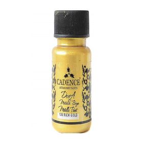 Pazarız 136 Rich Gold 50 ml Cadence Dora Simli Metalik Boya