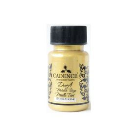 Pazarız 136 Rich Gold 50 ml Cadence Dora Simli Metalik Boya