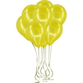 Pazarız 25li Lateks Metalik Sarı Balon
