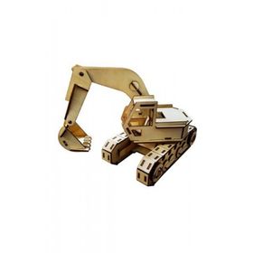 Pazarız 3D 134 Parça Puzzle Eskavatör