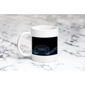 Pazarız 3d Bmw Mavi Kupa Bardak Kişiye Özel
