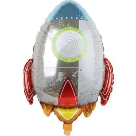 Pazarız 70 cm Doğum Günü Roket Folyo Parti Balon