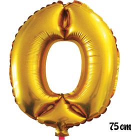 Pazarız 75 cm O Harfi Folyo Altın Balon