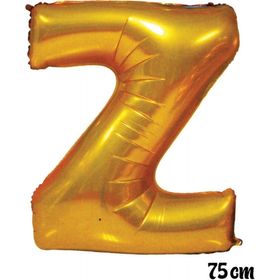 Pazarız 75 cm Z Harfi Folyo Altın Balon