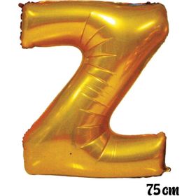 Pazarız 75 cm Z Harfi Folyo Altın Balon